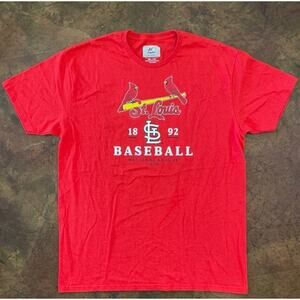 St. Louis Cardinals Majestic MLB T Shirt Men’s XL NWOT MLB Graphic Tee